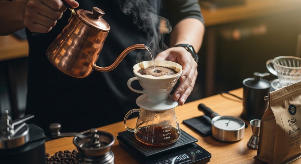 핸드드립 타이밍