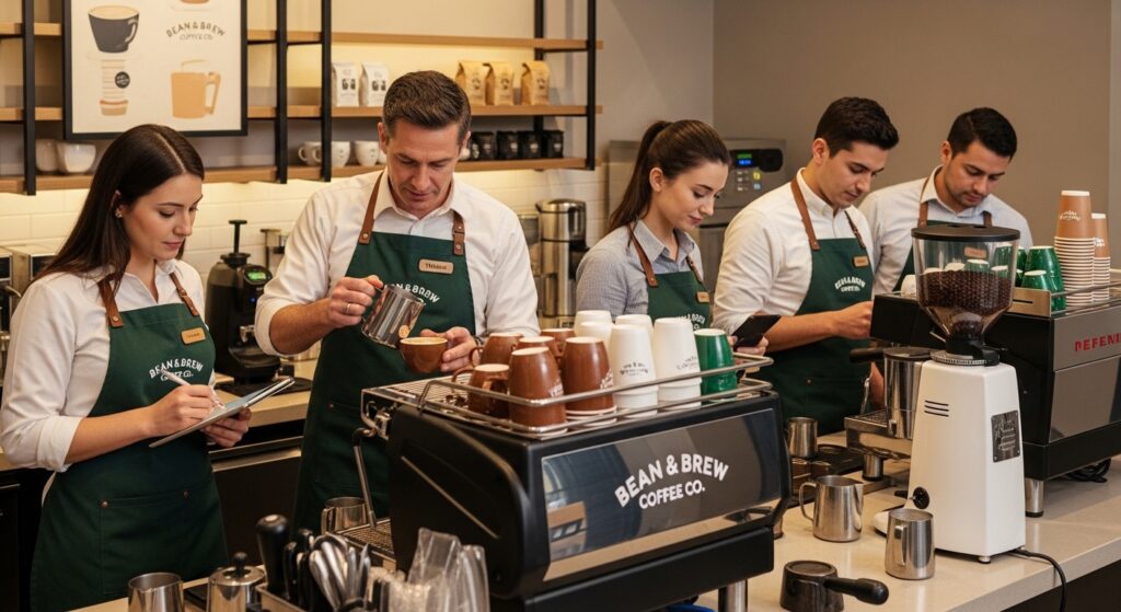 바리스타 교육 난이도