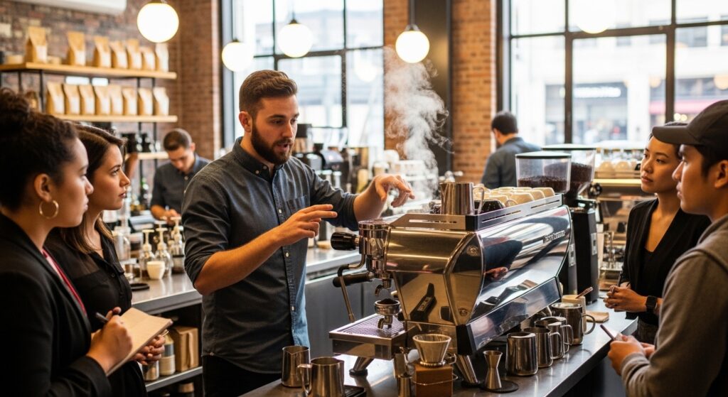 에스프레소 추출 방법