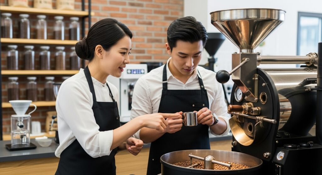 커피 초보를 위한 로스팅 단계별 특징 정리