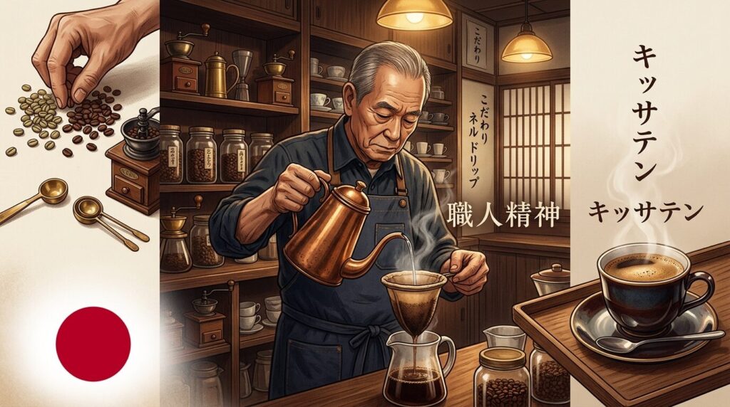 일본 핸드드립 문화